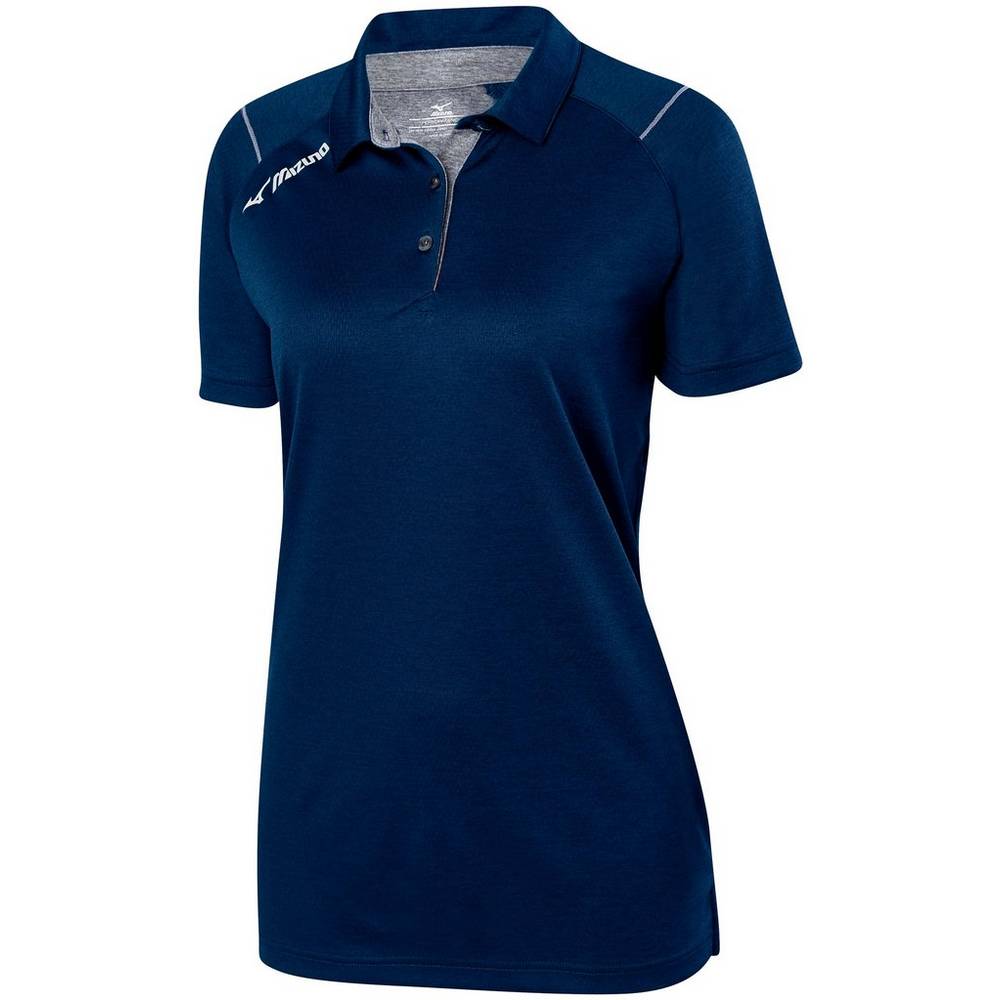 Polo Mizuno Mujer Azul Marino Outlet RKNI-76920